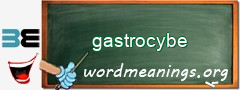 WordMeaning blackboard for gastrocybe
